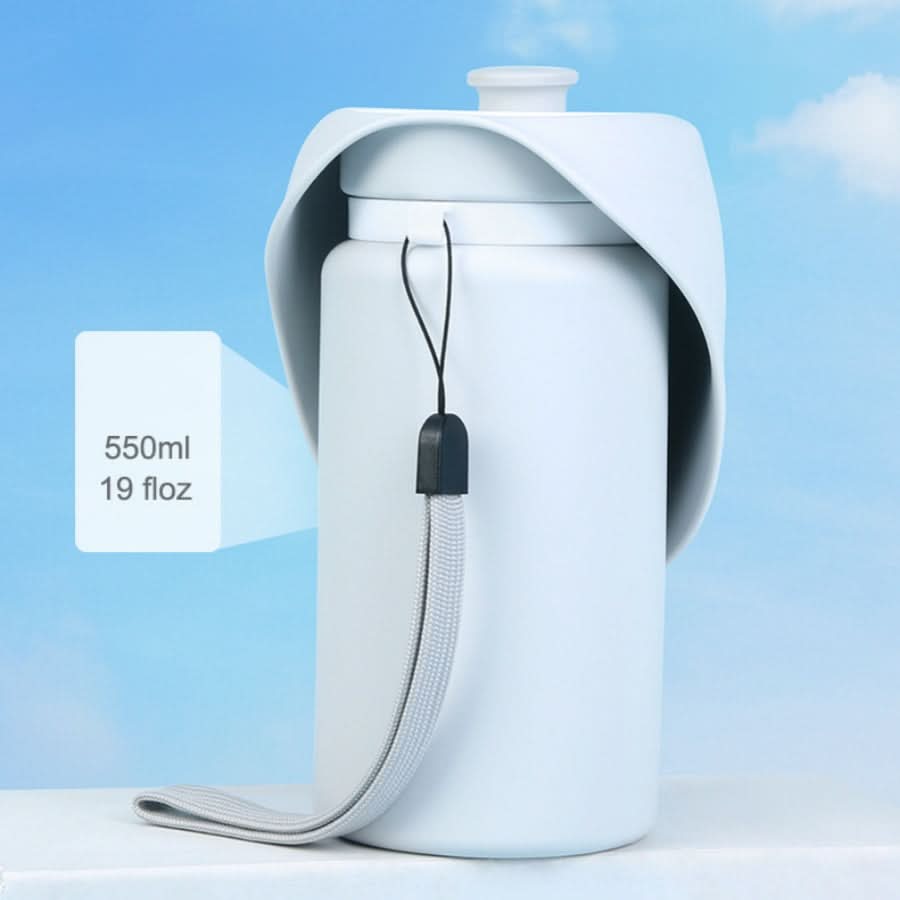 TrailMate Bottiglia d'Acqua Pieghevole per Animali con Capacità di 550 Ml