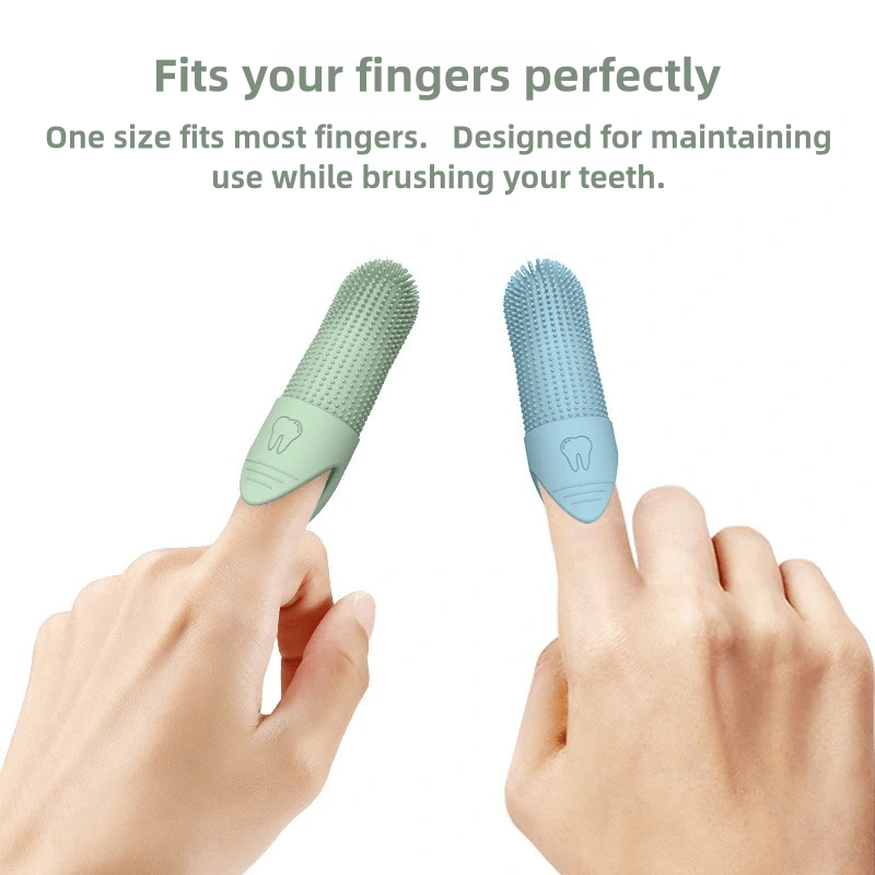 PawBright 360 Degree Finger Toothbrush For Dogs And Cats Gentle Pet Oral Care