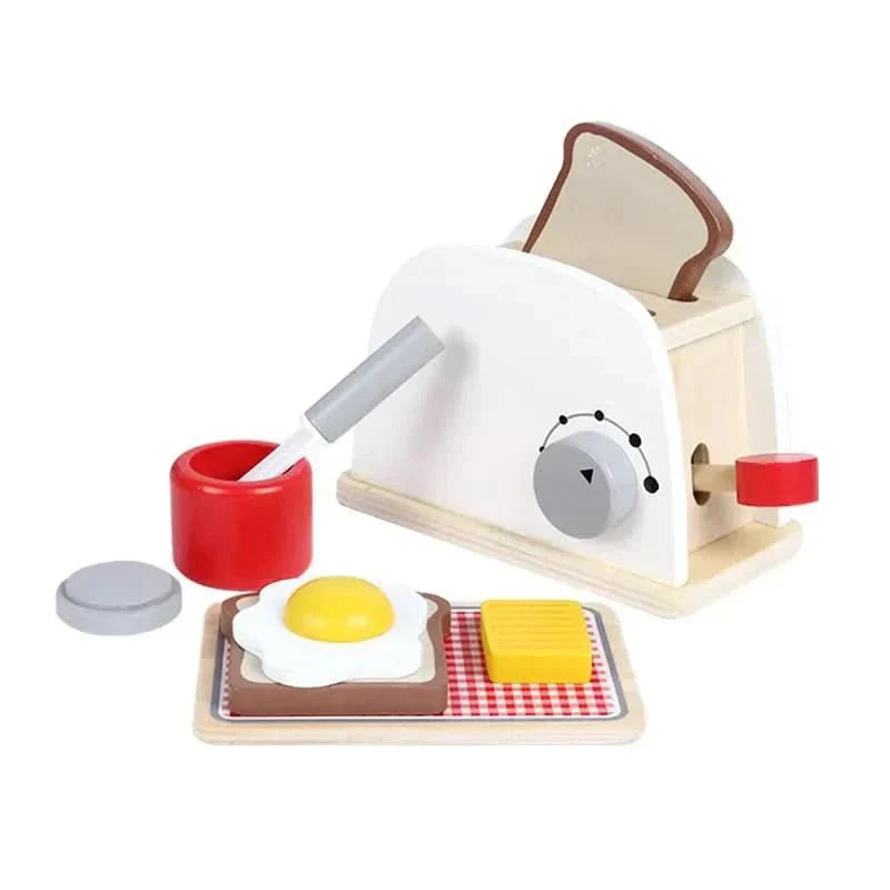 Set de Cocina de Madera Realista ChefNest para Pequeños Chefs Juego Creativo Sin Pantalla