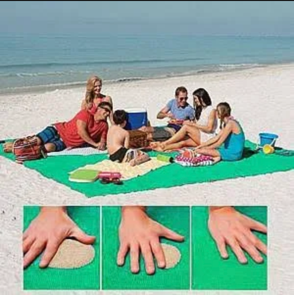 Sand Sheet XXL Beach Towel With Sand-Repellent 200x200