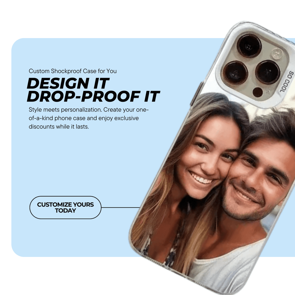 NovaGuard stoßfeste iPhone-Hülle mit Fotopersonalisierung für Kreative