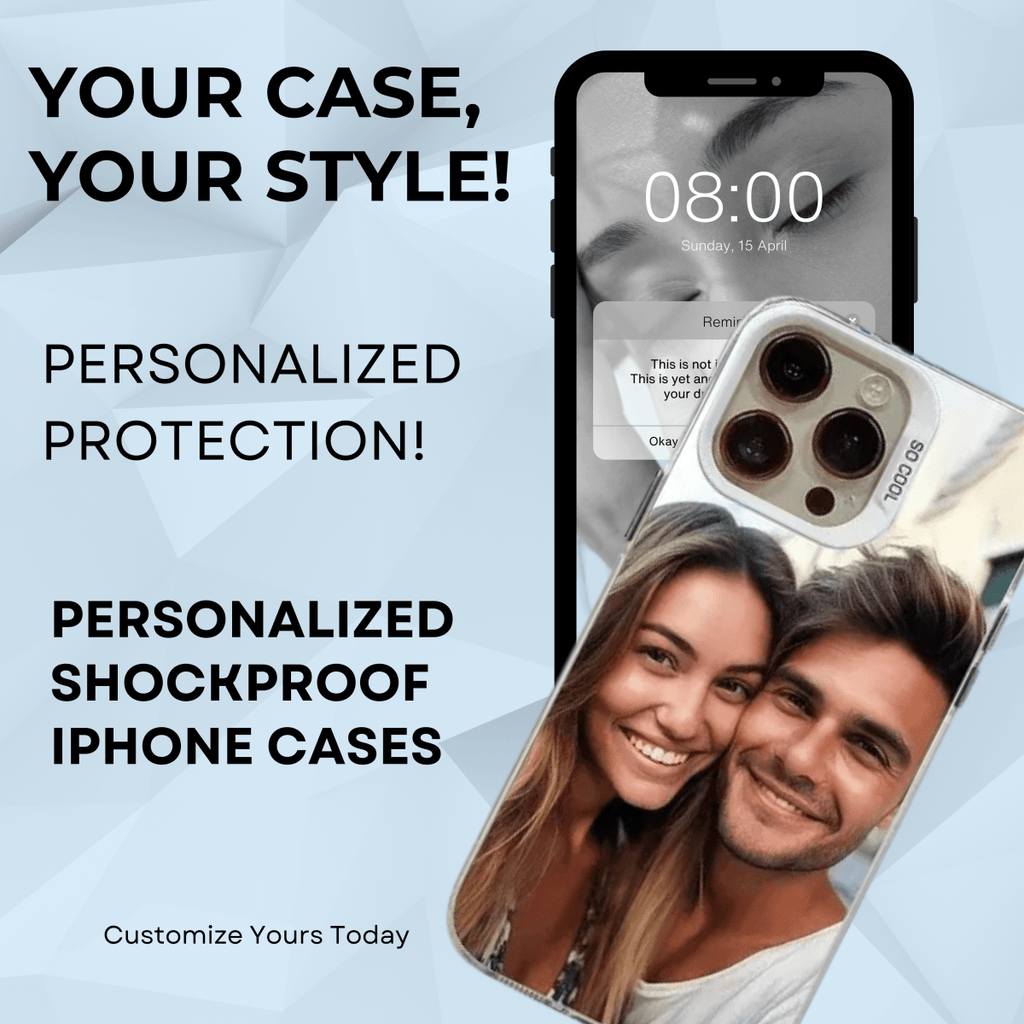 NovaGuard stoßfeste iPhone-Hülle mit Fotopersonalisierung für Kreative