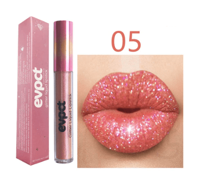 Rossetto Glitter Impermeabile Crystal Glow per Look Festivi con Brillantezza a Lunga Durata