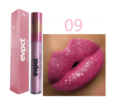 Rossetto Glitter Impermeabile Crystal Glow per Look Festivi con Brillantezza a Lunga Durata