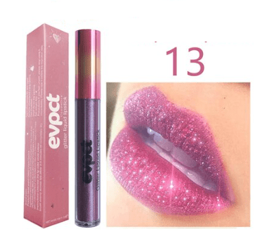 Rossetto Glitter Impermeabile Crystal Glow per Look Festivi con Brillantezza a Lunga Durata