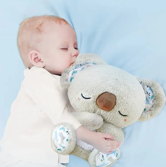 Calming Koala Breathing Toy For Sleep Support And Relaxation, Soft Breathing Motion