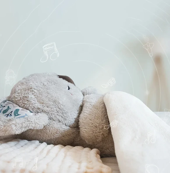Calming Koala Breathing Toy For Sleep Support And Relaxation, Soft Breathing Motion