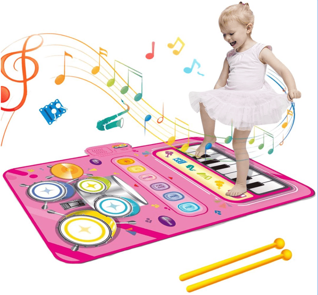 Alfombra Musical Interactiva SonataPlay Para Niños Con Cinco Instrumentos Desarrolla Habilidades Motoras
