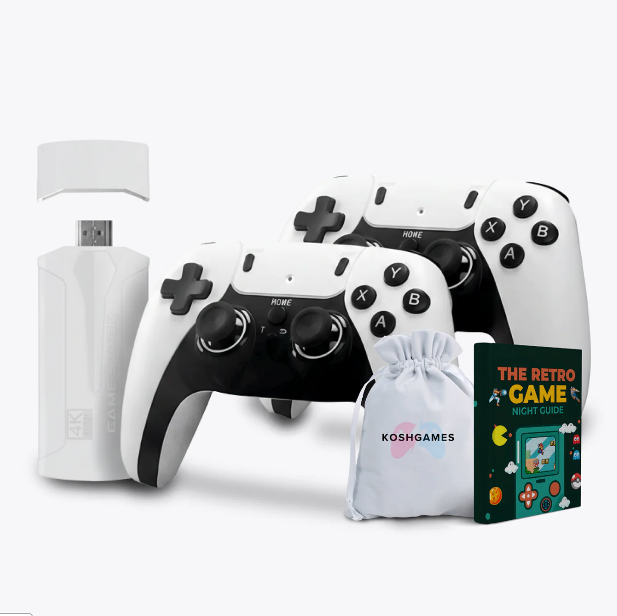 Novaplay Retro Plug-and-Play Console With 30,000 Classic Games And 2 Wireless Controllers