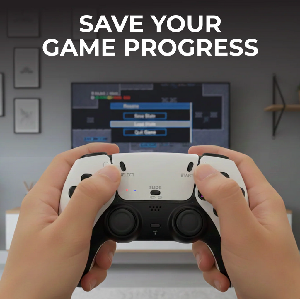 Novaplay Retro Plug-and-Play Console With 30,000 Classic Games And 2 Wireless Controllers