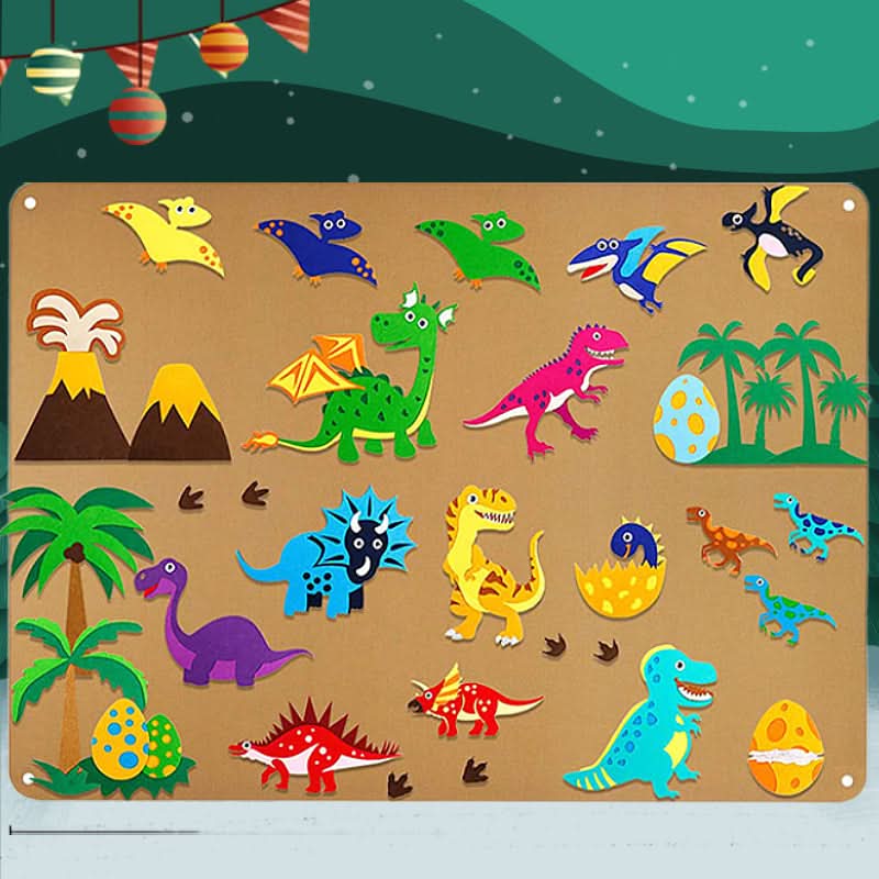 DreamFelt Playboard Juego Creativo de Fieltro para Niños para Despertar la Imaginación
