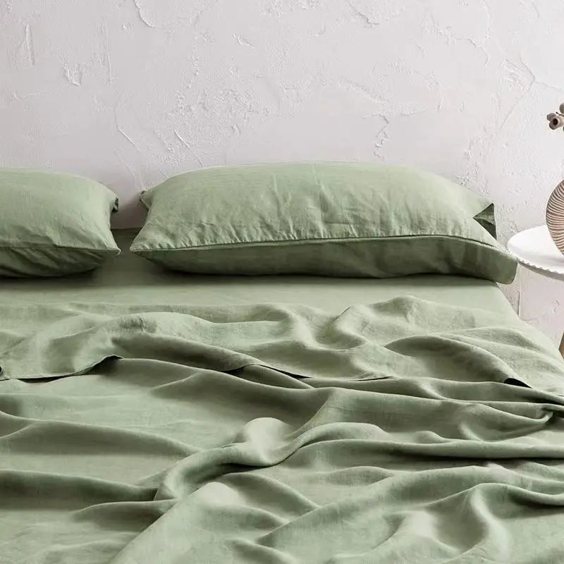 Aurea Linen Sheet Delivers Breathable Comfort And Temperature Regulation