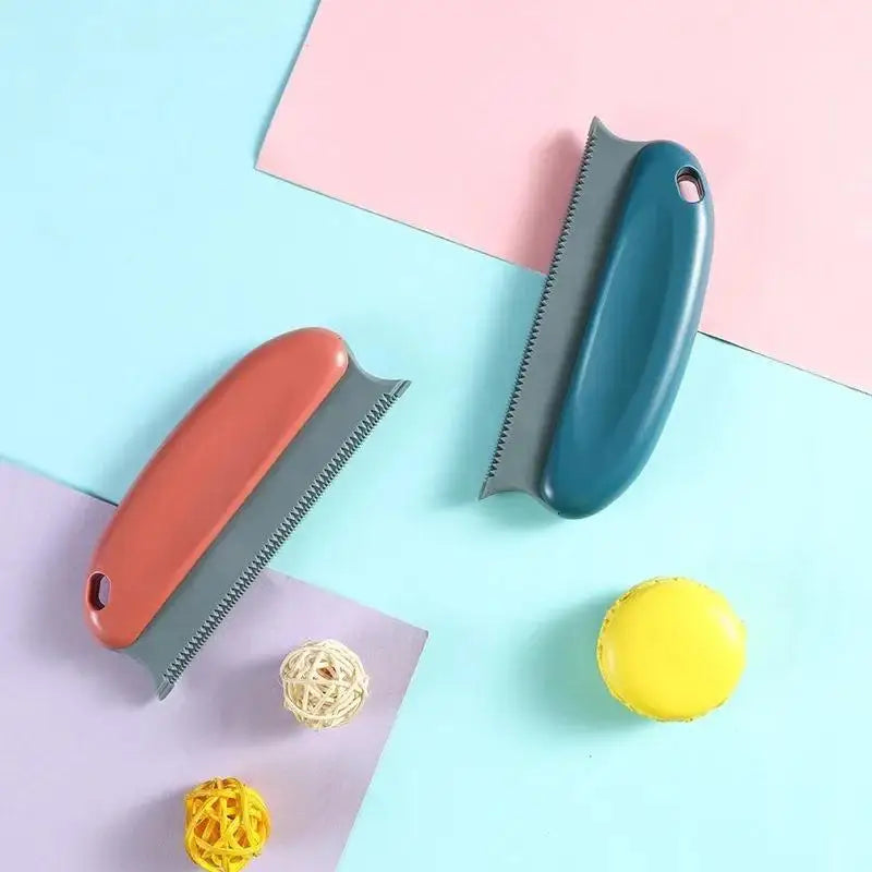 FurGlide Compact Pet Hair Brush For Couches, Vehicles, And Wardrobe