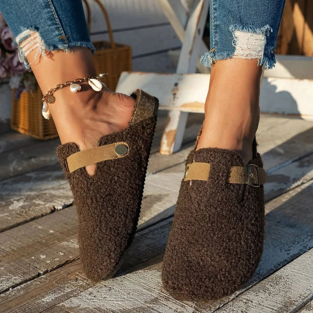 Nordella Luxurious Sheepskin Slippers For Everyday Warmth And Cozy Home Comfort