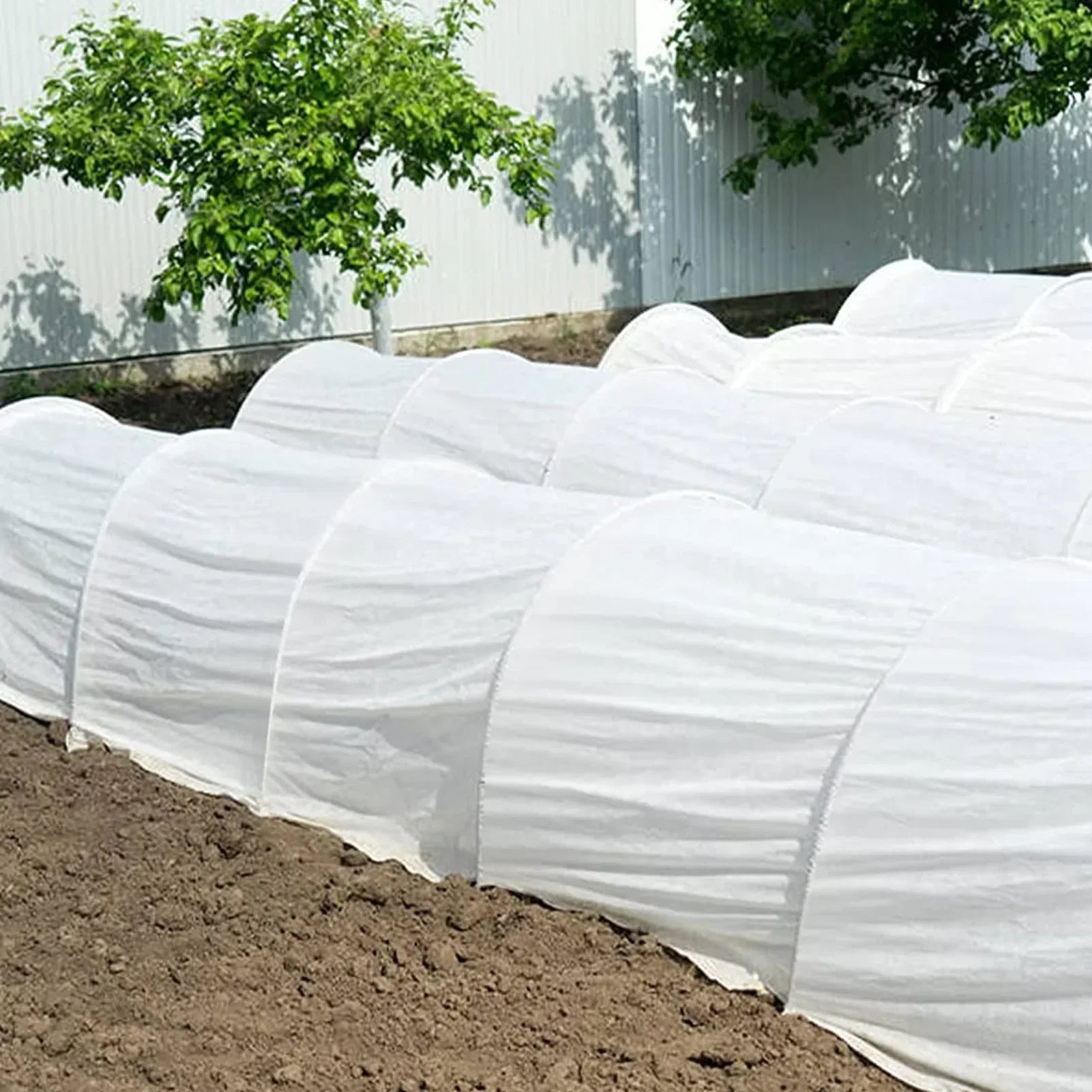 Plantura FlexGrow Garden Arch Set made of fiberglass | DIY Plant Tunnel for raised beds & cold frames | Rustproof & Reusable | Including connectors