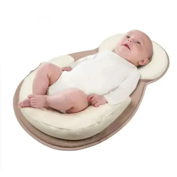 NovaNap Ergonomisches Baby-Kissen für sicheren Schlaf bei Säuglingen und Unterstützung der Kopfform