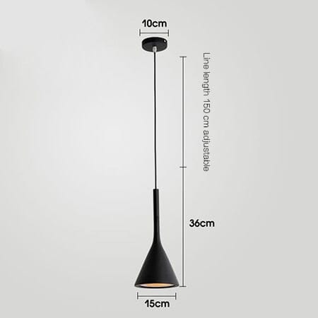 NovaFlex Pendant Light With Adjustable Cord And Color Finishes