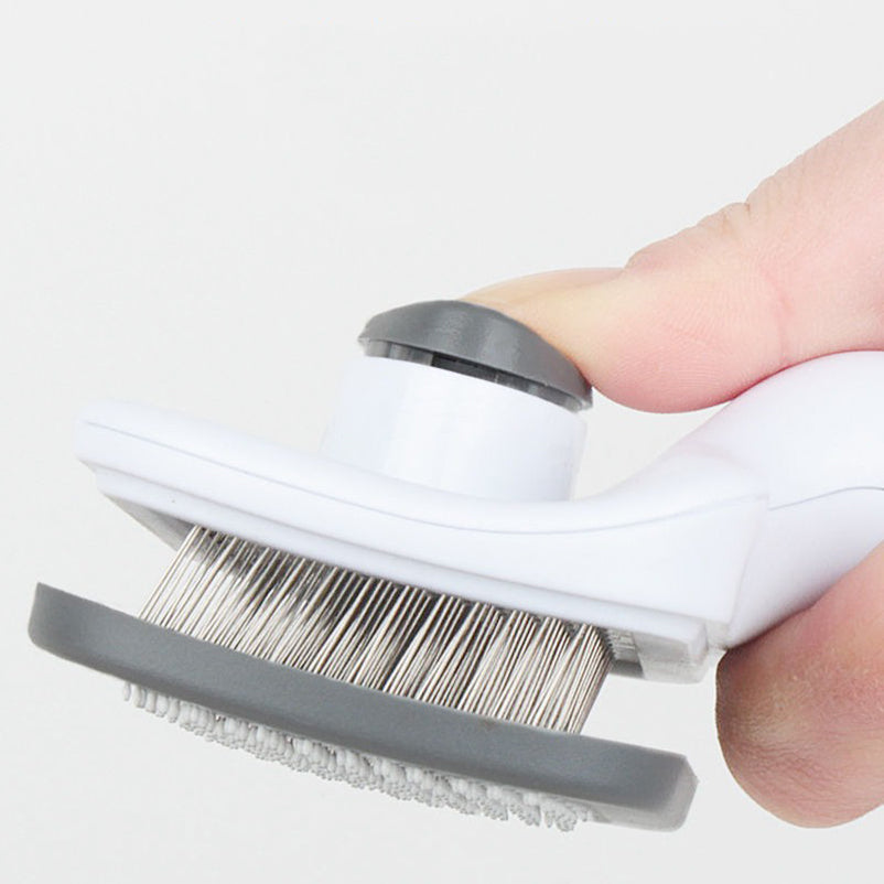 PawEase Hair Removal Massage Grooming Brush For Cats And Dogs