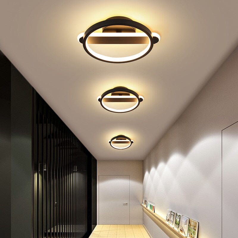 Lumora Premium Lampa Sufitowa LED ze Złotym Wykończeniem Nowoczesna Oprawa