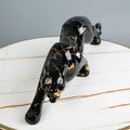 Jaguar stenen sculptuur voor klassieke woondecoratie en kunstverzamelaars