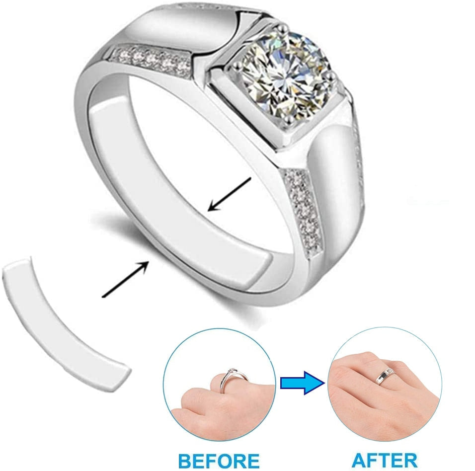 Invisible Ring Sizing Pad That Slides On To Adjust Ring Fit Subtly