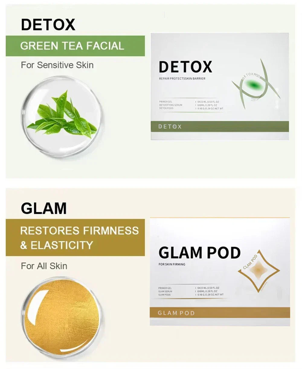 Dispositivo Facial de Bolhas de Oxigénio CO2 com 7 Modos para Soro, Massagem com Gel, Esfoliação, Rejuvenescimento