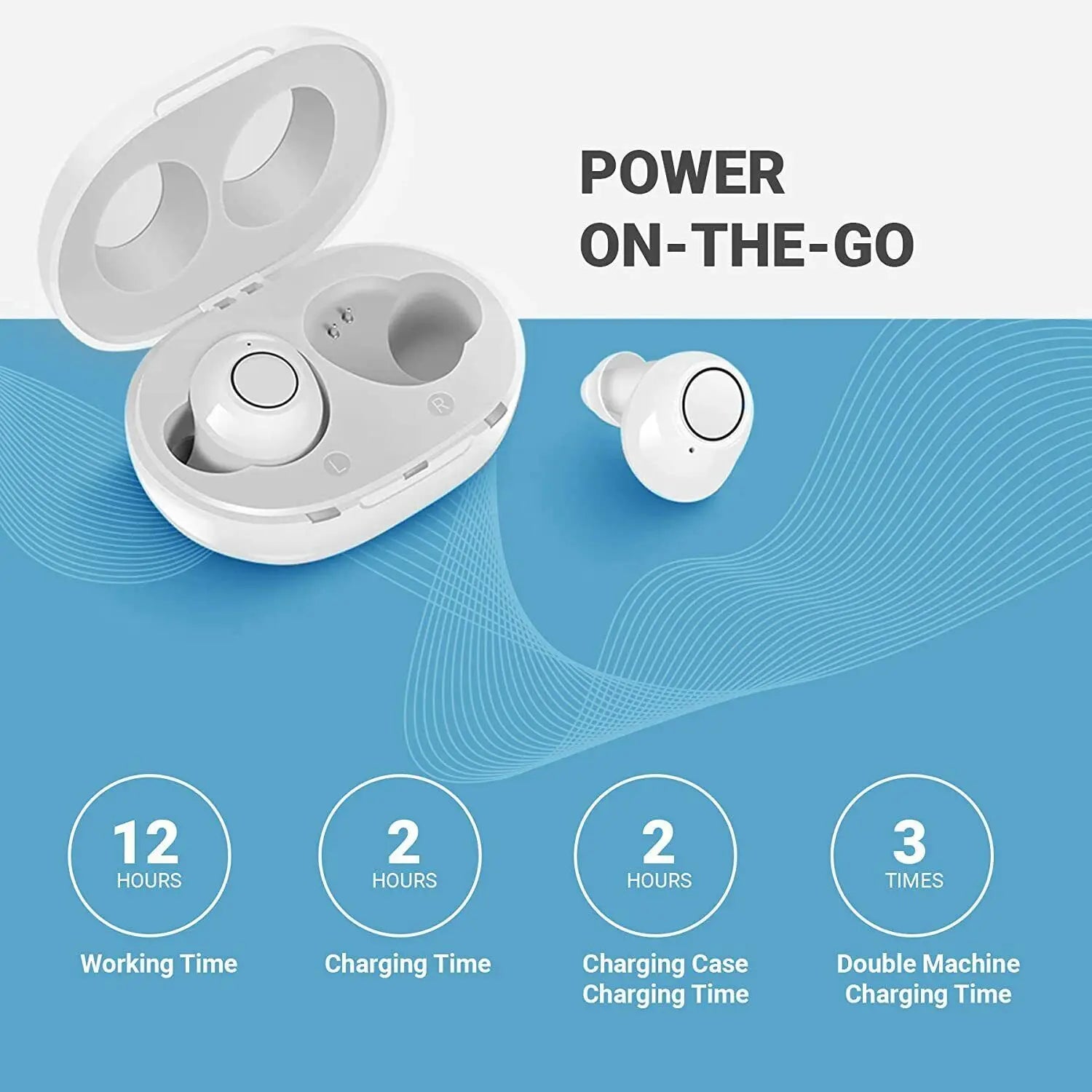 Sluchadlo s Bluetooth, ovládání přes aplikaci a více zvukovými režimy pro každodenní použití