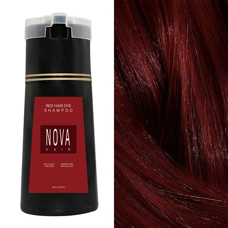 NovaHair Instant Dye Shampoo – Quick color refresh for your hair