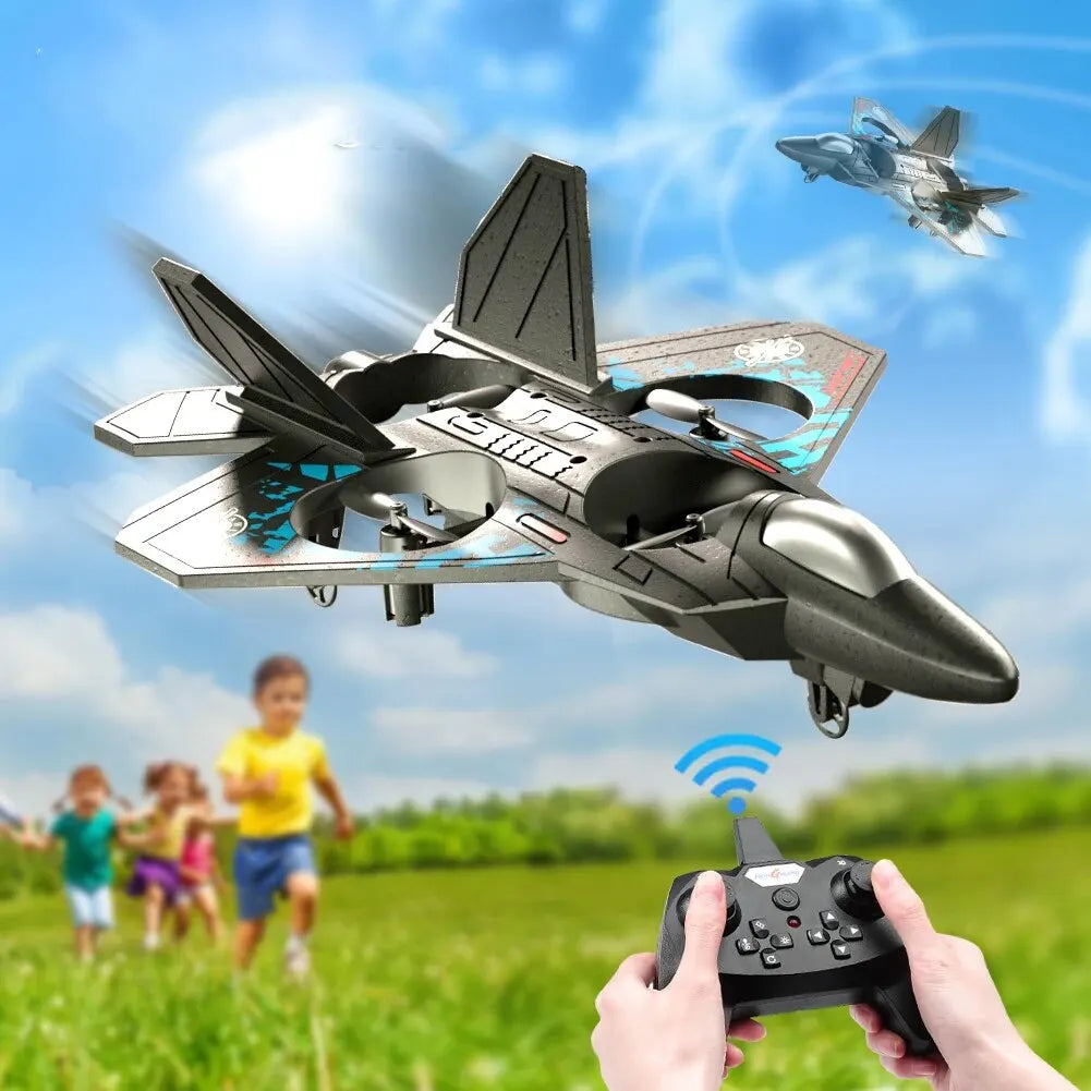 RC Combat Drone With Gravity Sensor And Quad Motors For Stable Flight
