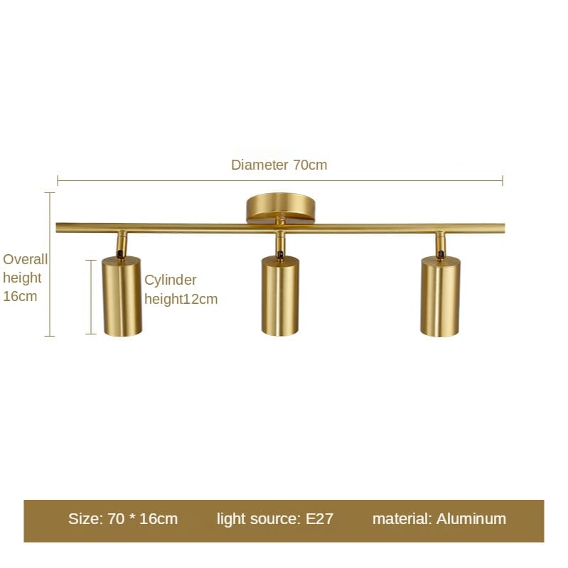 Asteria draaibare moderne LED-spotkoppen voor flexibele verlichting