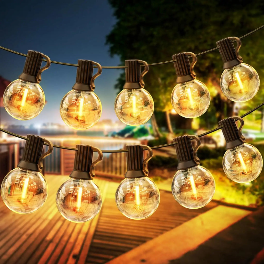 NovaGlow G40 knusningssikre globelys for utendørsfester