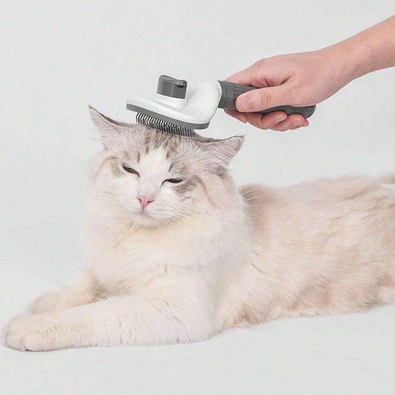 FurEase Hair Removal Brush For Long Haired Dogs And Cats