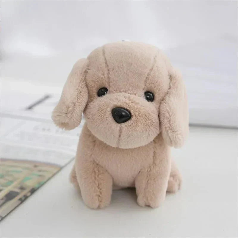 Peluche CloverPup para Cão Pequeno com Pendente 12cm Ideia de Presente para Bolsas