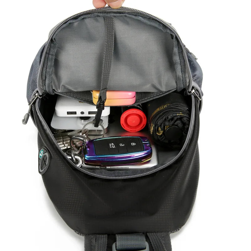 Sac à dos de voyage étanche SecurePack anti-vol avec multiples poches