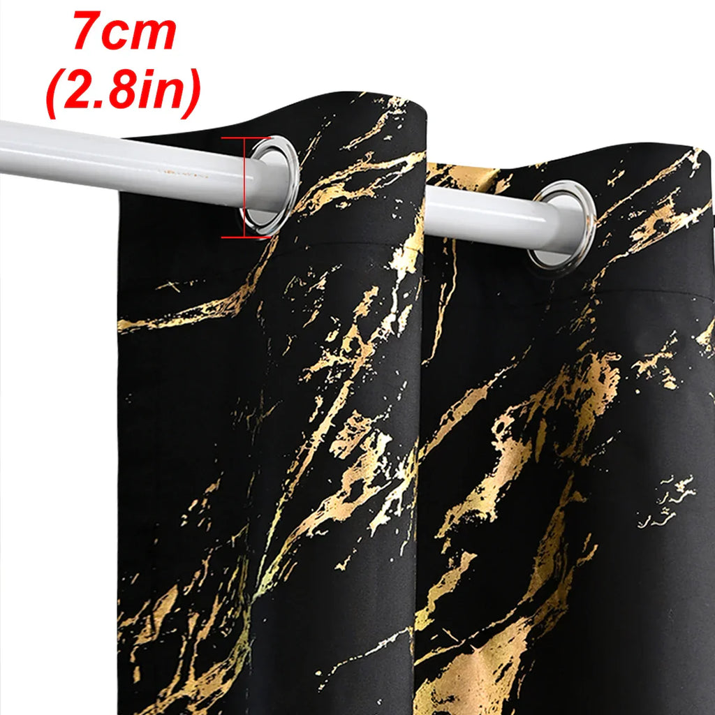 Nightshade Premium Blackout Curtains, 1pc For Living Room And Bedroom