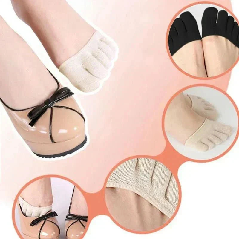 Almohadillas Invisibles EaseStride para Alivio del Dolor de Pies Todo el Día y Soporte Discreto