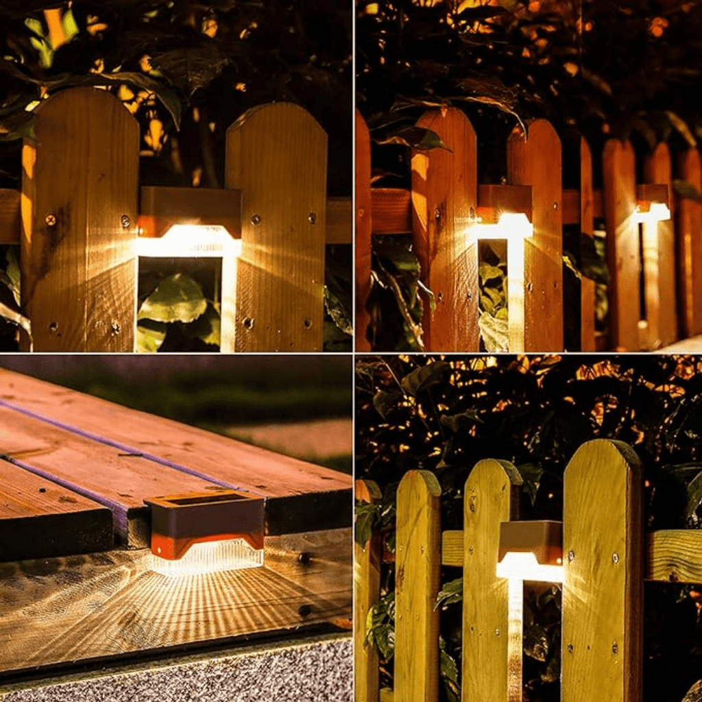LumaGlow solcellelamper selvklæbende til have- og altanbelysning varm hvid