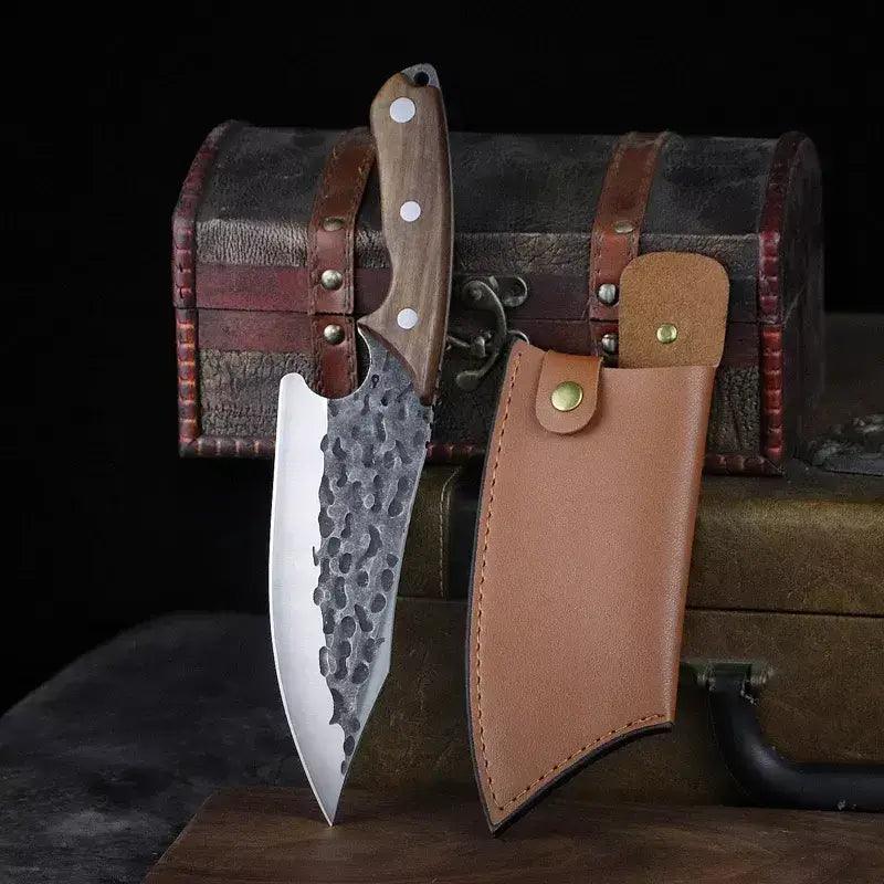 Kairoth Butcher Knife Handcrafted Full Tang Carbon Steel