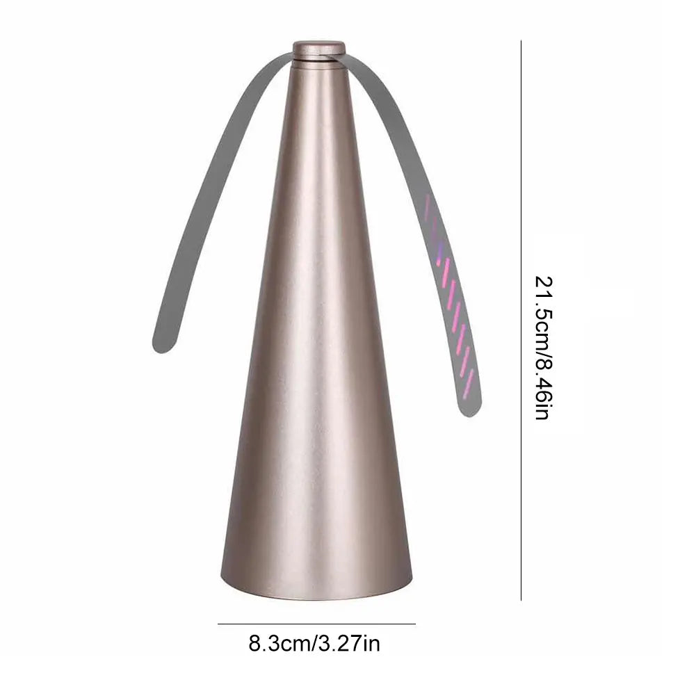 Compact Insect Repeller Fan For Outdoors And Camping USB Or Battery Powered