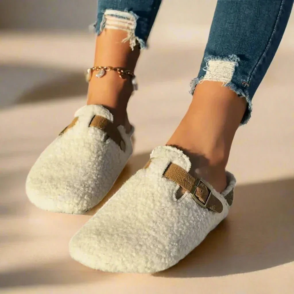 Nordella Luxurious Sheepskin Slippers For Everyday Warmth And Cozy Home Comfort