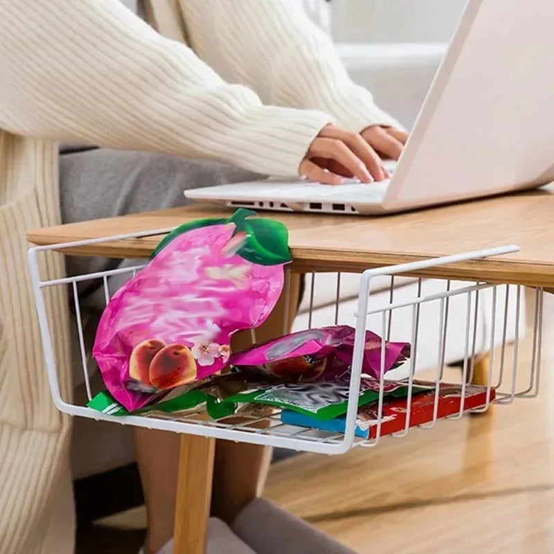 NovaRack Hanging Storage Bin For Desk, Cabinet, And Kitchen