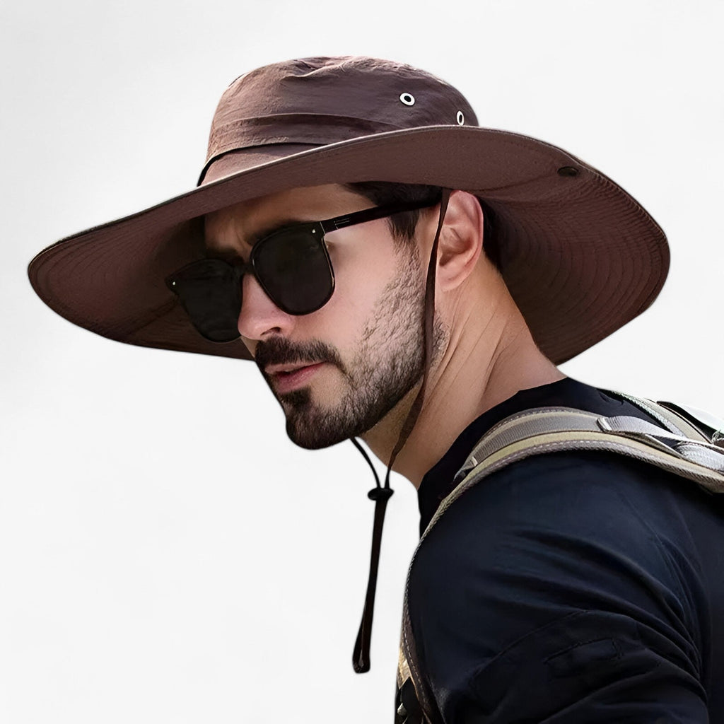 Zeno klobouk s UV ochranou pro venkovní turistiku, kempování a rybaření