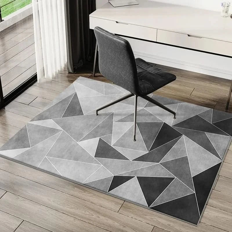 Durable Washable Chair Mat For Carpeted And Hardwood Floors