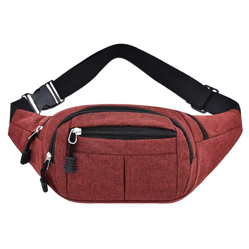 Su Geçirmez Kanvas Bel Çantası ve Outdoor Aktiviteler İçin Askılı Unisex Çanta