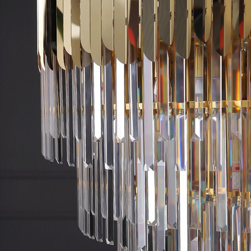 Lampadario a Cristalli Luminara per Ingressi Grandiosi e Hotel