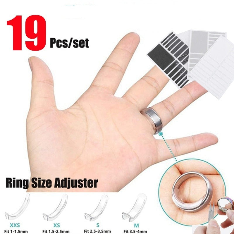 Invisible Ring Sizing Pad That Slides On To Adjust Ring Fit Subtly