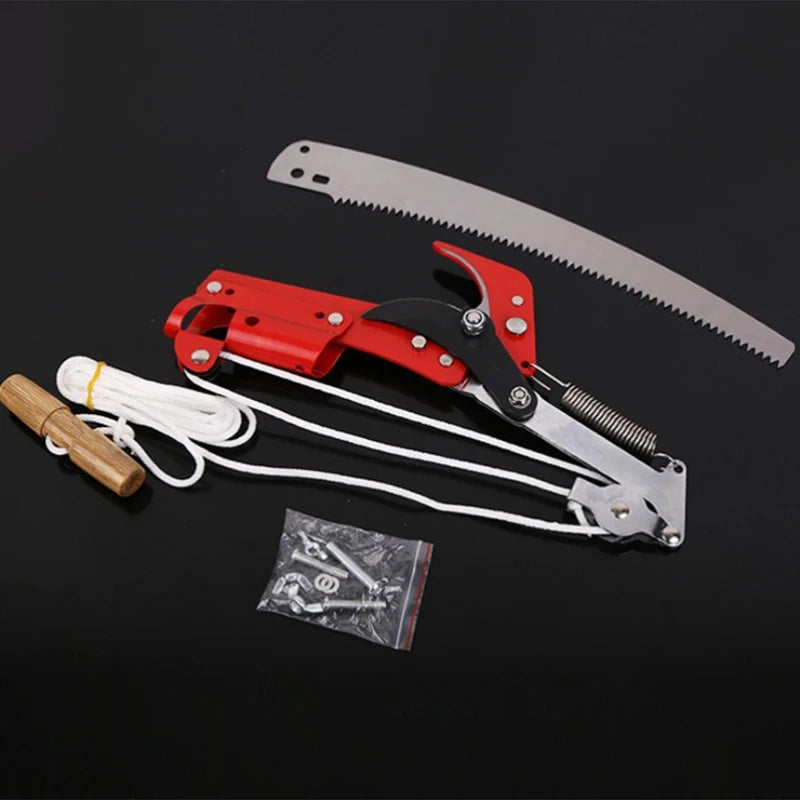 Treetrim Pro Extendable Pruner With Sk5 Steel And Double Pulley Mechanism
