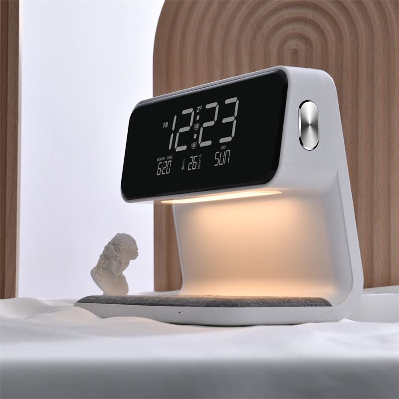 LumaNova Dimmable Display Alarm Clock For Nightstand And Desk