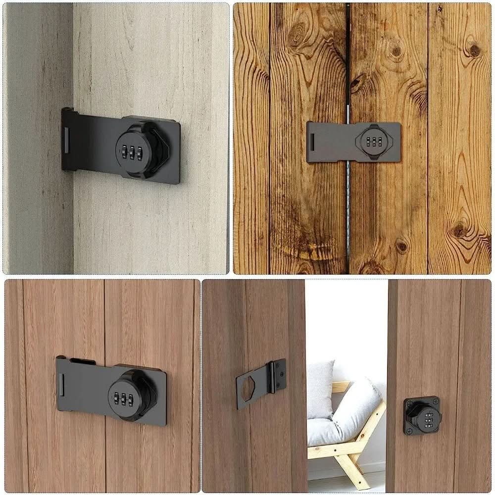 Cerradura de combinación sin llave NovaGuard para uso doméstico con aleación de zinc duradera
