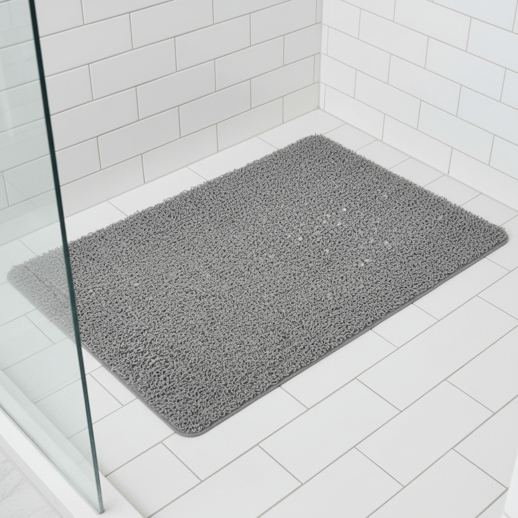 حصيرة دش FloorSafe مقاومة للعفن، ناعمة وسريعة الجفاف للراحة